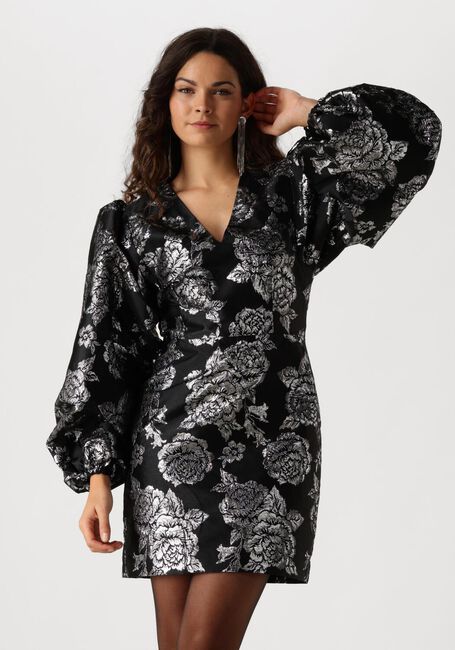 Schwarze STUDIO AMAYA Minikleid LIA - large