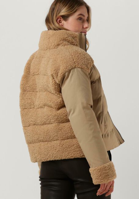 Camelfarbene MOSCOW Wattierte Jack PORGUNNU - large