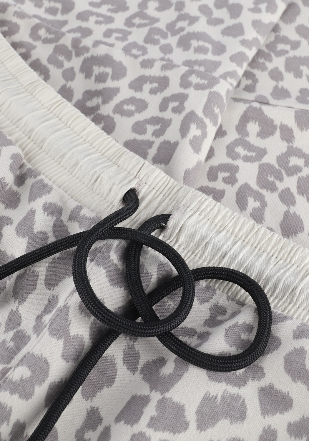 Graue 10DAYS Jogginghose CROPPED JOGGER LEOPARD - large