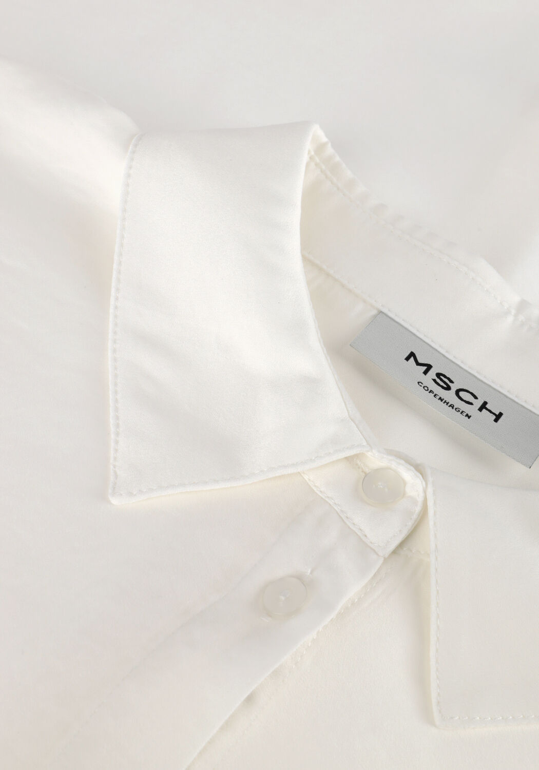 Ecru MSCH COPENHAGEN Blusen MSCHSANDELINE MALUCA SHIRT - large