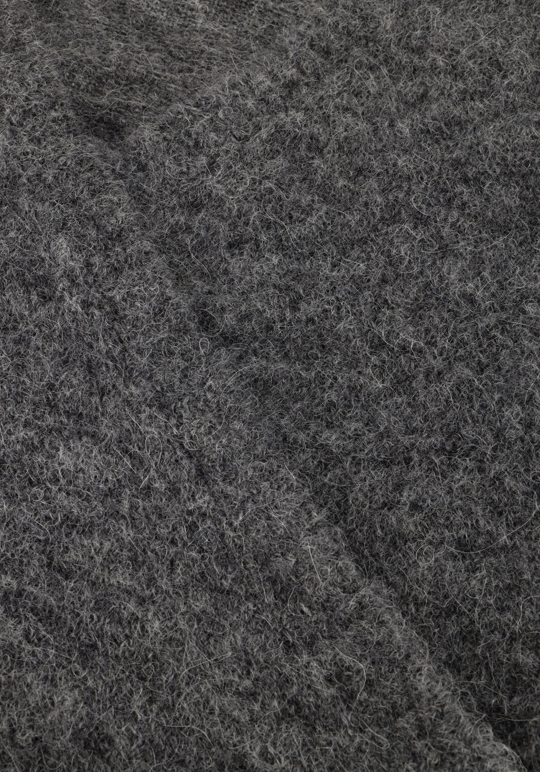 Graue ENVII Strickjacke ENADA LS V-KNIT 7216 - large