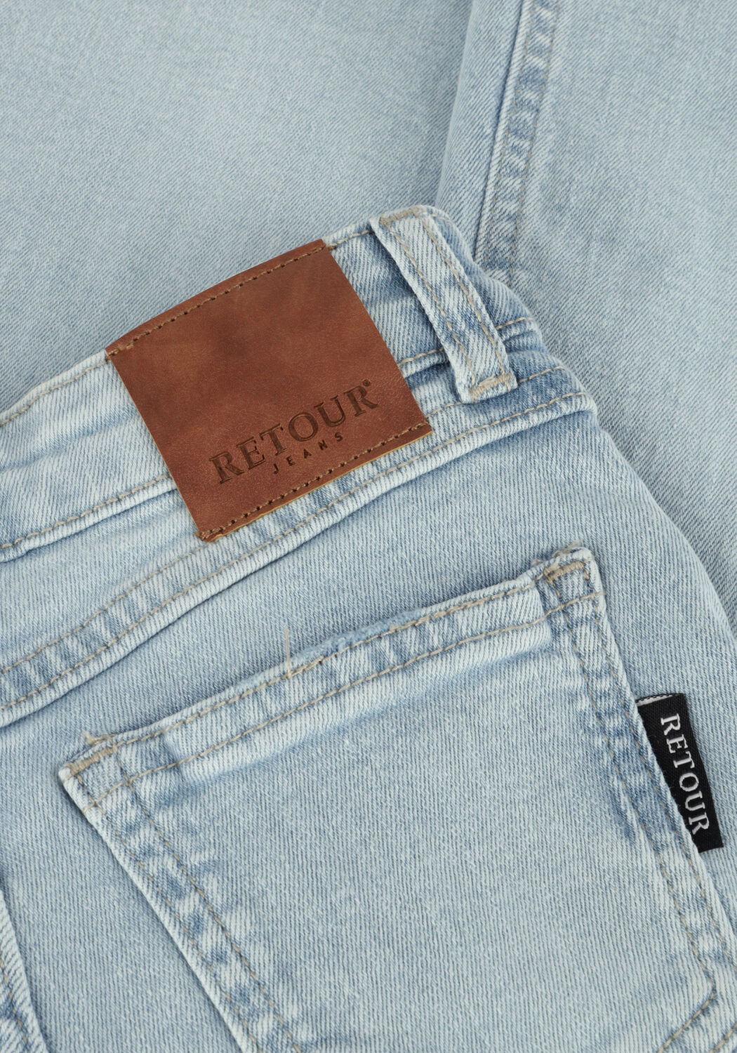 Hellblau RETOUR Straight leg jeans CELESTE - large