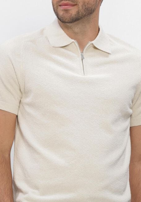 Ecru DSTREZZED Polo-Shirt PETTAR POLO - large
