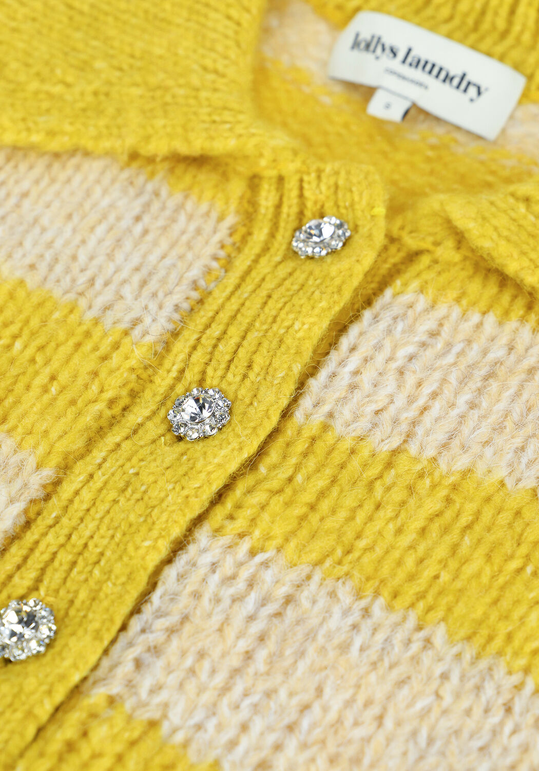 Gelbe LOLLYS LAUNDRY Pullover DYLAN JUMPER - large