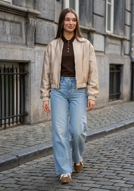 Hellblau CALVIN KLEIN Wide jeans THE WIDE LEG - large