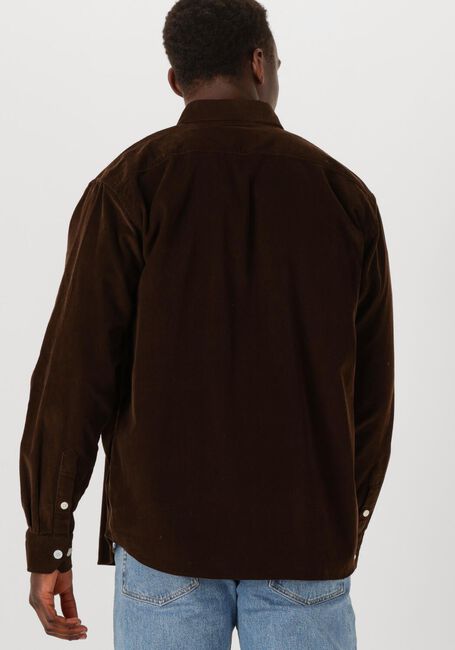 Braune SELECTED HOMME Casual-Oberhemd SLHREGDANNI CORD BD LS SHIRT - large