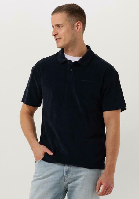 Dunkelblau ANERKJENDT Polo-Shirt AKKIKKI S/S FROTTE POLO TEE - large