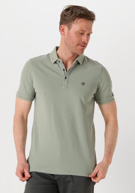 Grüne CAST IRON Polo-Shirt SHORT SLEEVE POLO ESSENTIAL - large