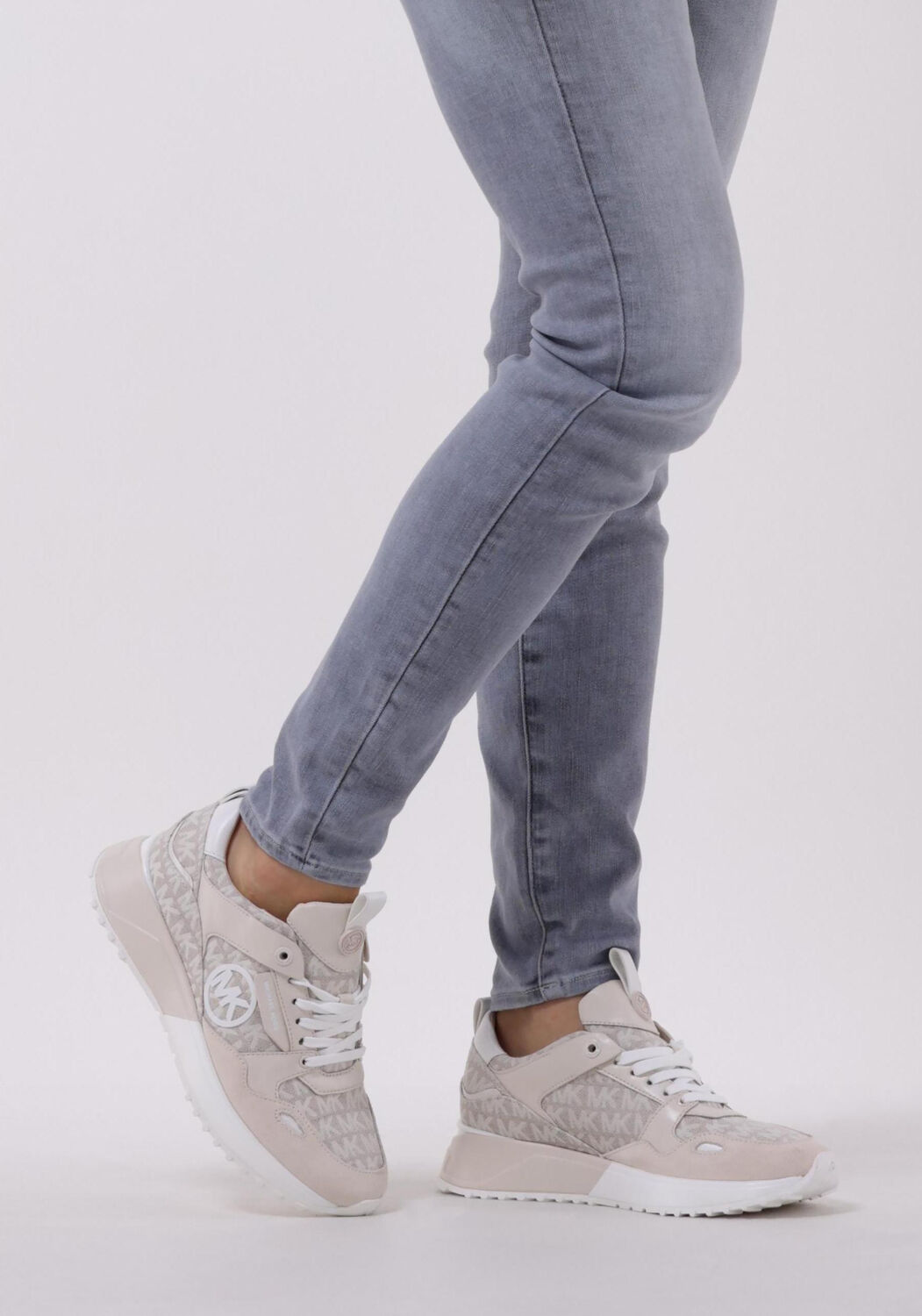 Beige MICHAEL KORS Sneaker low THEO TRAINER Omoda