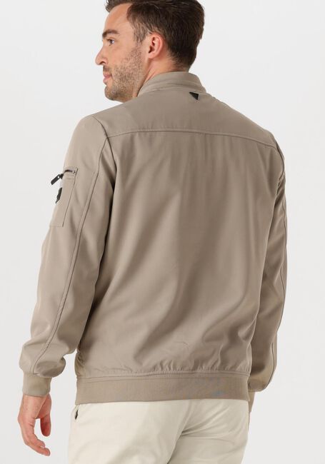 Beige PURE PATH Wattierte Jack REGULAR FIT PADDED JACKETS - large
