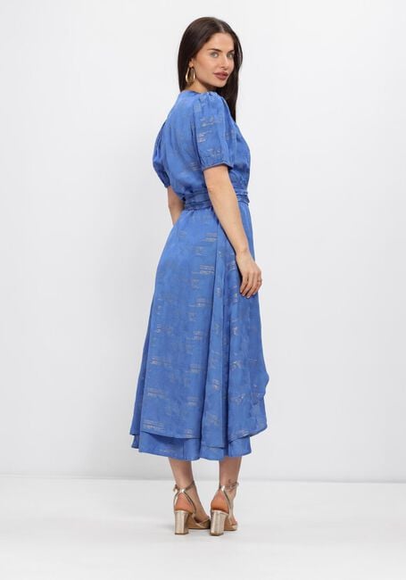 Blaue FREEBIRD Midikleid F-WV-JAC-FLOW-LUREX-26-1 - large
