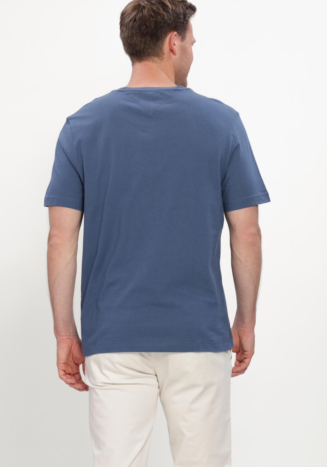 Blaue TOMMY HILFIGER T-shirt ESS SEASONAL REG FIT SOLID TEE - large