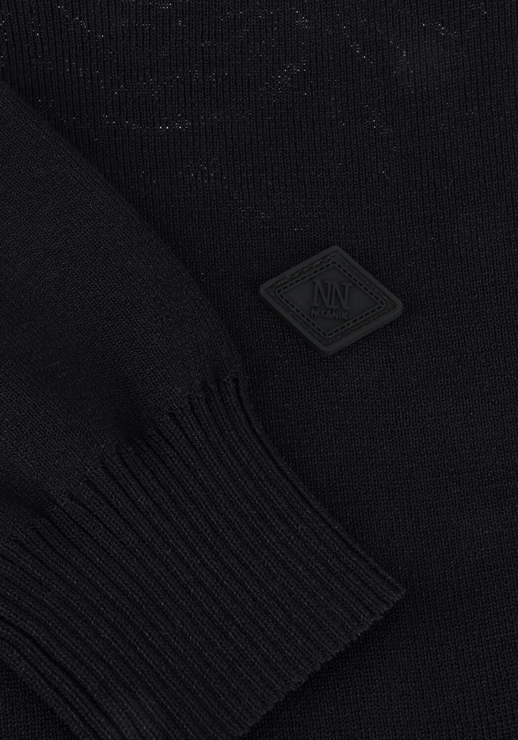 Schwarze NIK & NIK Rollkragenpullover OSSI PULLOVER - large