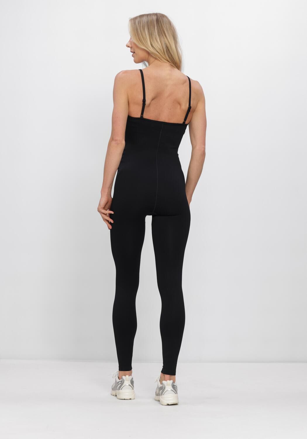 Schwarze AIM'N Top SHAPE SEAMLESS BODYSUIT - large