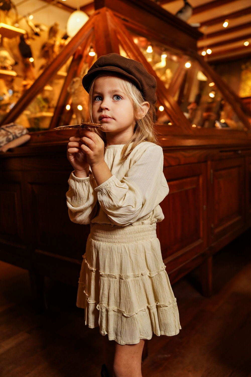 Creme KOKO NOKO Minikleid O56963 - large