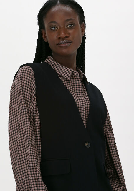 Schwarze MSCH COPENHAGEN Gilet TEKLA WAISTCOAT - large