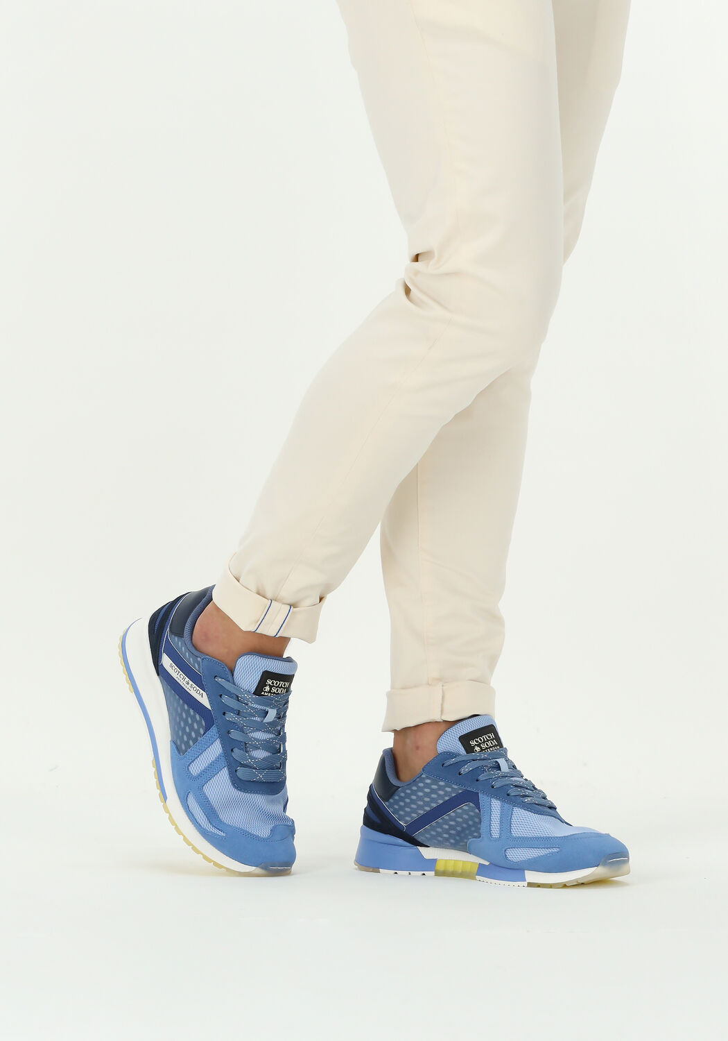 Blaue SCOTCH & SODA Sneaker Low VIVEX - large