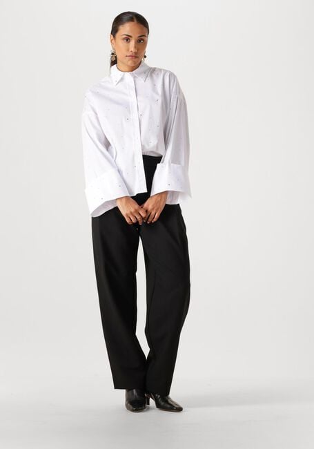Weiße CO'COUTURE Blusen LENICC WIDE CUFF STONE SHIRT - large