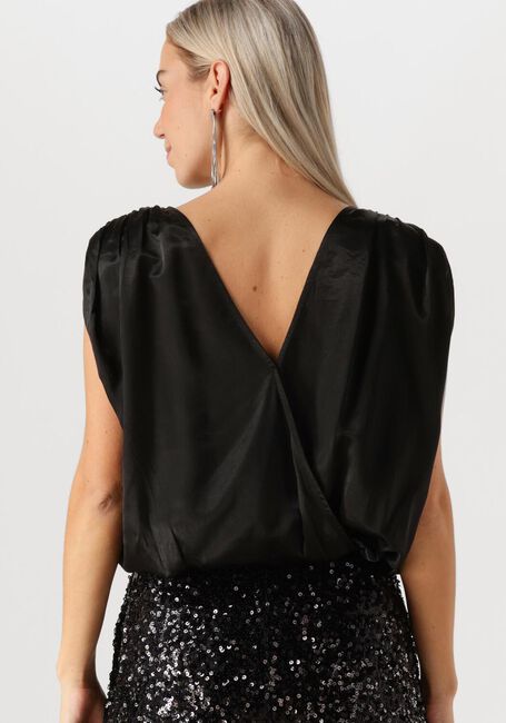 Schwarze MY ESSENTIAL WARDROBE Top ESTELLEMW WRAP TOP - large