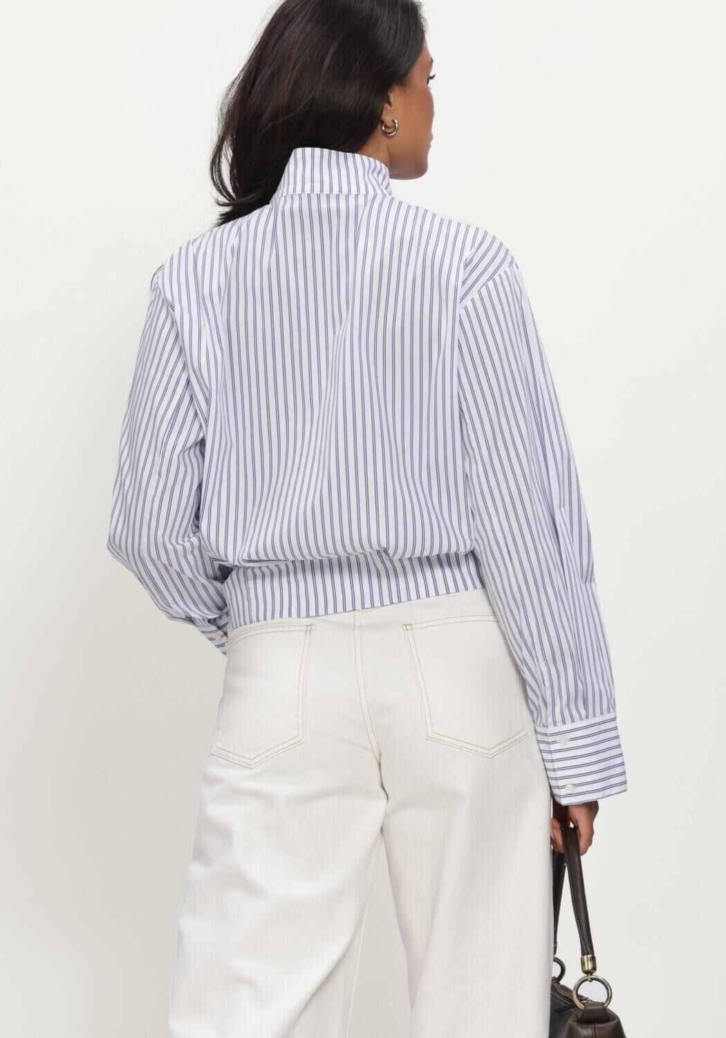 Blaue CO'COUTURE Blusen DALMACC COLLAR SHIRT - large