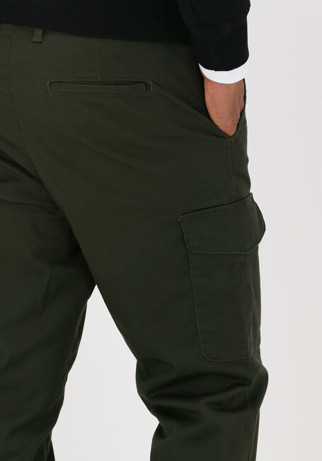 Grüne SELECTED HOMME Cargohosen SLHSLIMTAPERED-GAINFORD CARGO - large