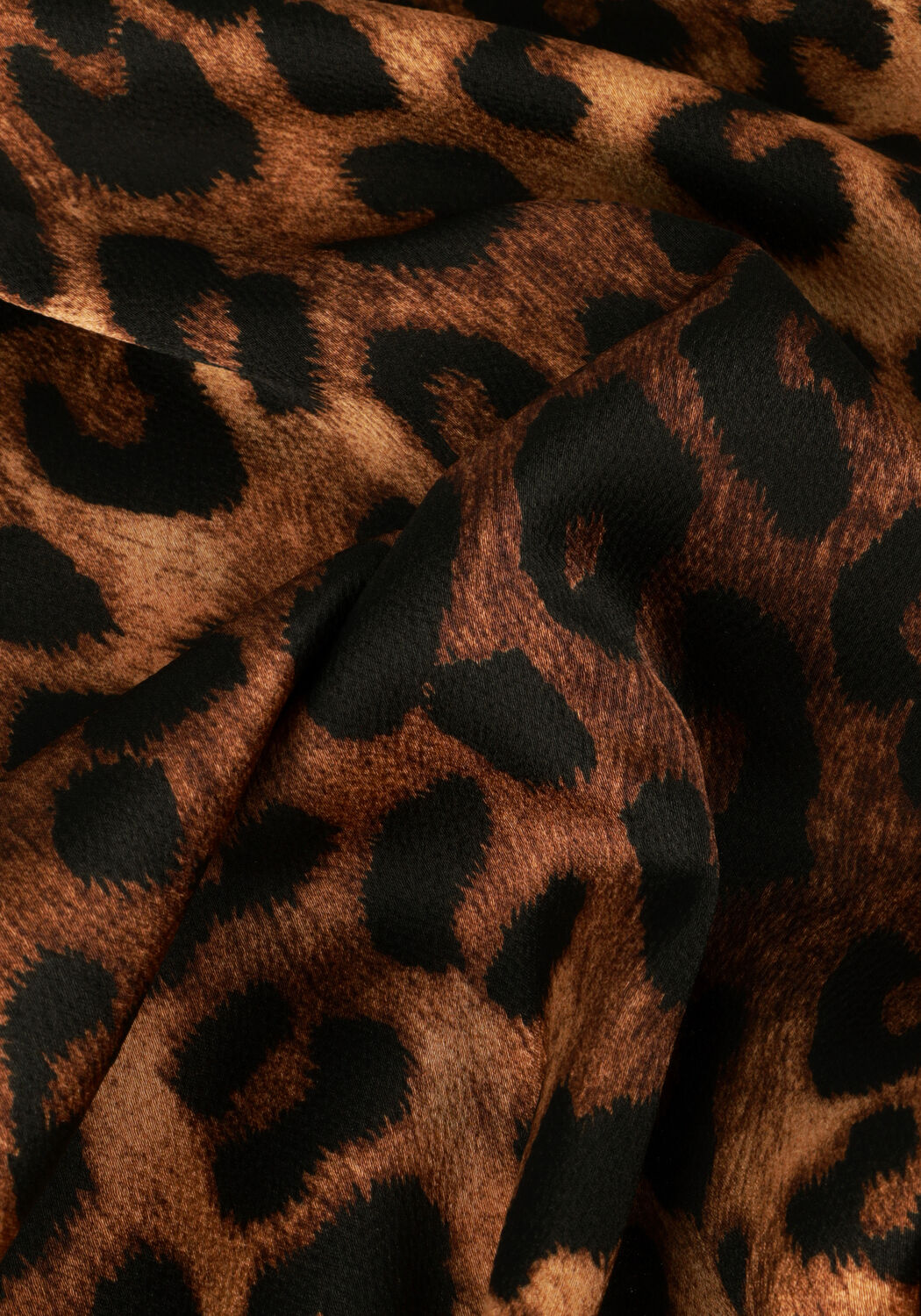 Braune NEO NOIR Weite Hose AVIE LEO PANTS - large