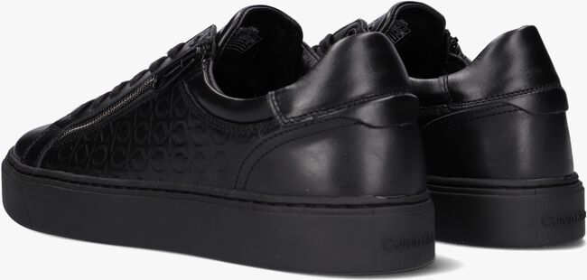 Schwarze CALVIN KLEIN LOW TOP LACE UP WITH ZIP Sneaker low - large