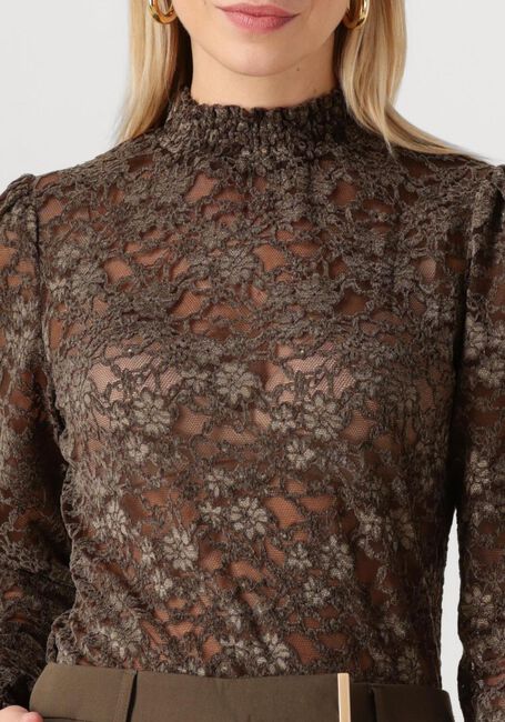 Braune AAIKO Top TORY LACE PES 199 - large