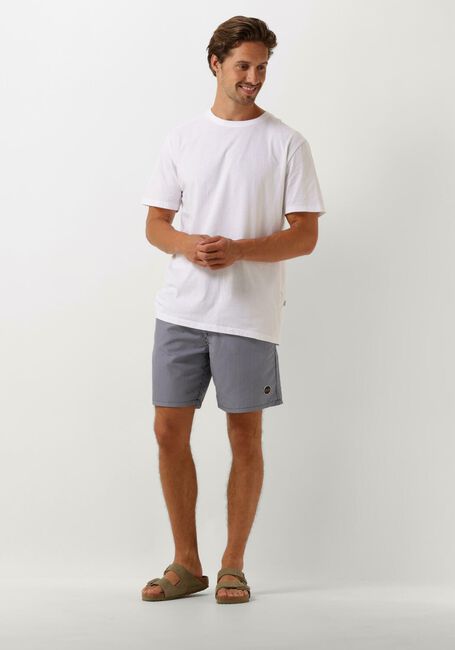 Dunkelblau SHIWI Badehosen MEN SWIMSHORT SKINNY STRIPE - large