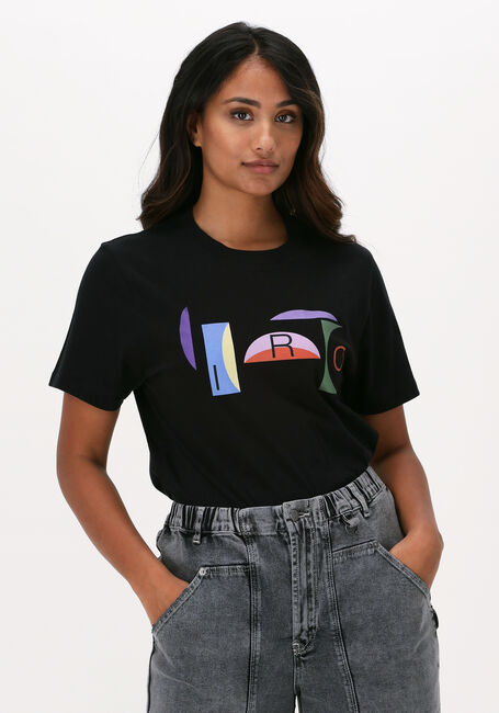 Schwarze IRO T-shirt MATHYS - large