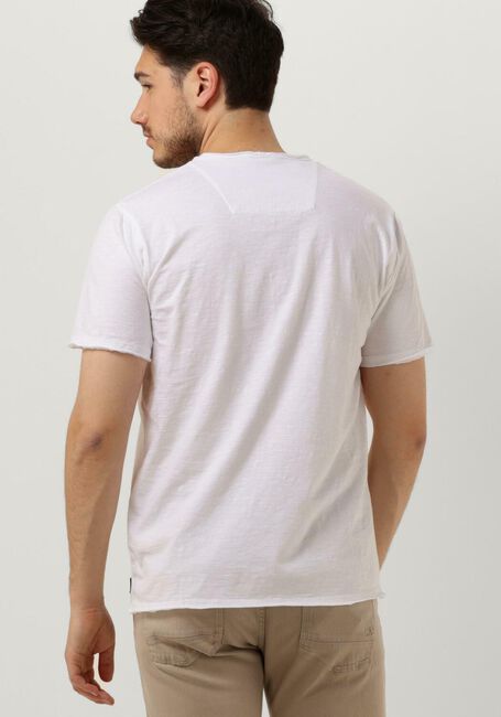 Weiße DSTREZZED T-shirt STEWARD SLUB JERSEY - large