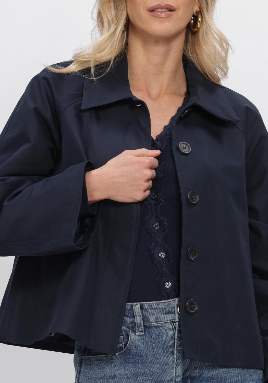 Dunkelblau ENVII Jacken ENSENECA SHORT JACKET 6988 - large