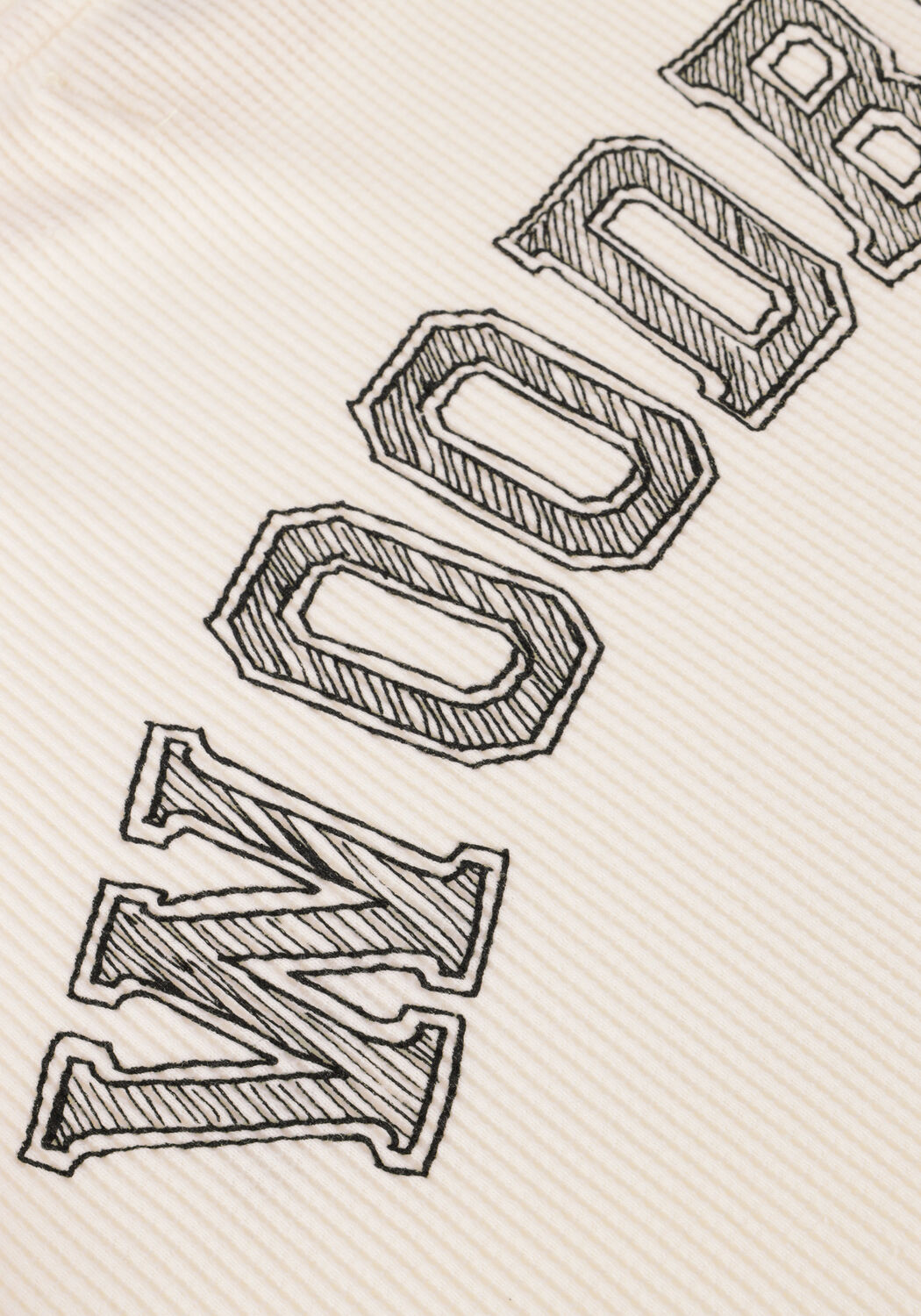 Nicht-gerade weiss WOODBIRD T-shirt WBBAINE WAFFEL TEE - large