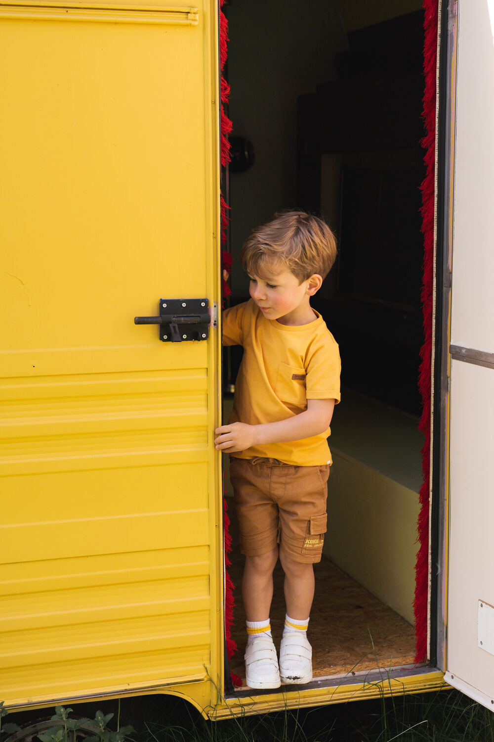 Braune KOKO NOKO Kurze Hose R50875 - large