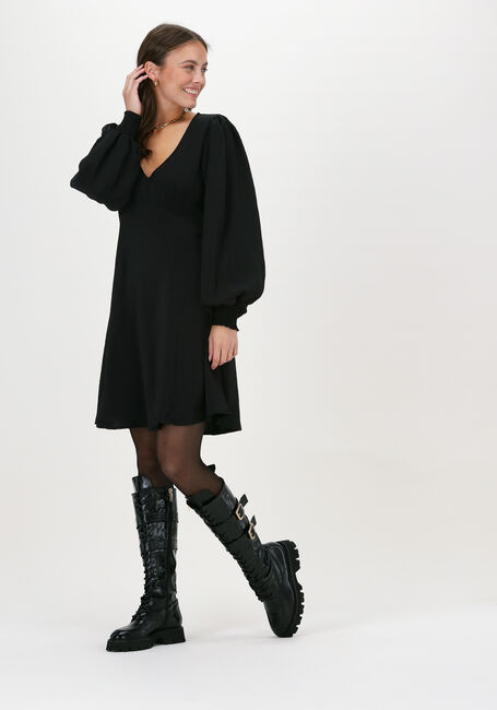 Schwarze NEO NOIR Minikleid SANDRO MINI CREPE DRESS - large