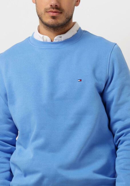 Blaue TOMMY HILFIGER Sweatshirt FLAG LOGO SWEATSHIRT - large
