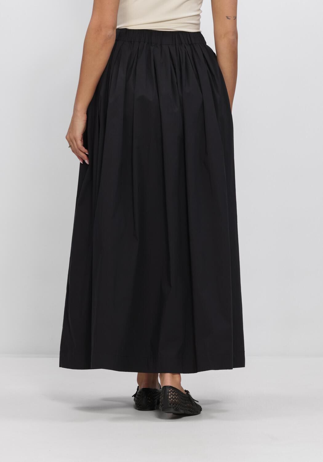 Schwarze OBJECT Midirock OBJPAIGE  HW SKIRT - large