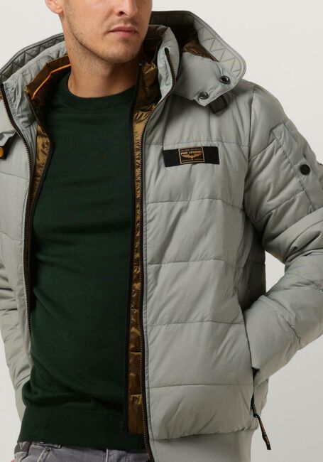 Graue PME LEGEND Wattierte Jack BOMBER JACKET SKYTRUCK 3.0 - large