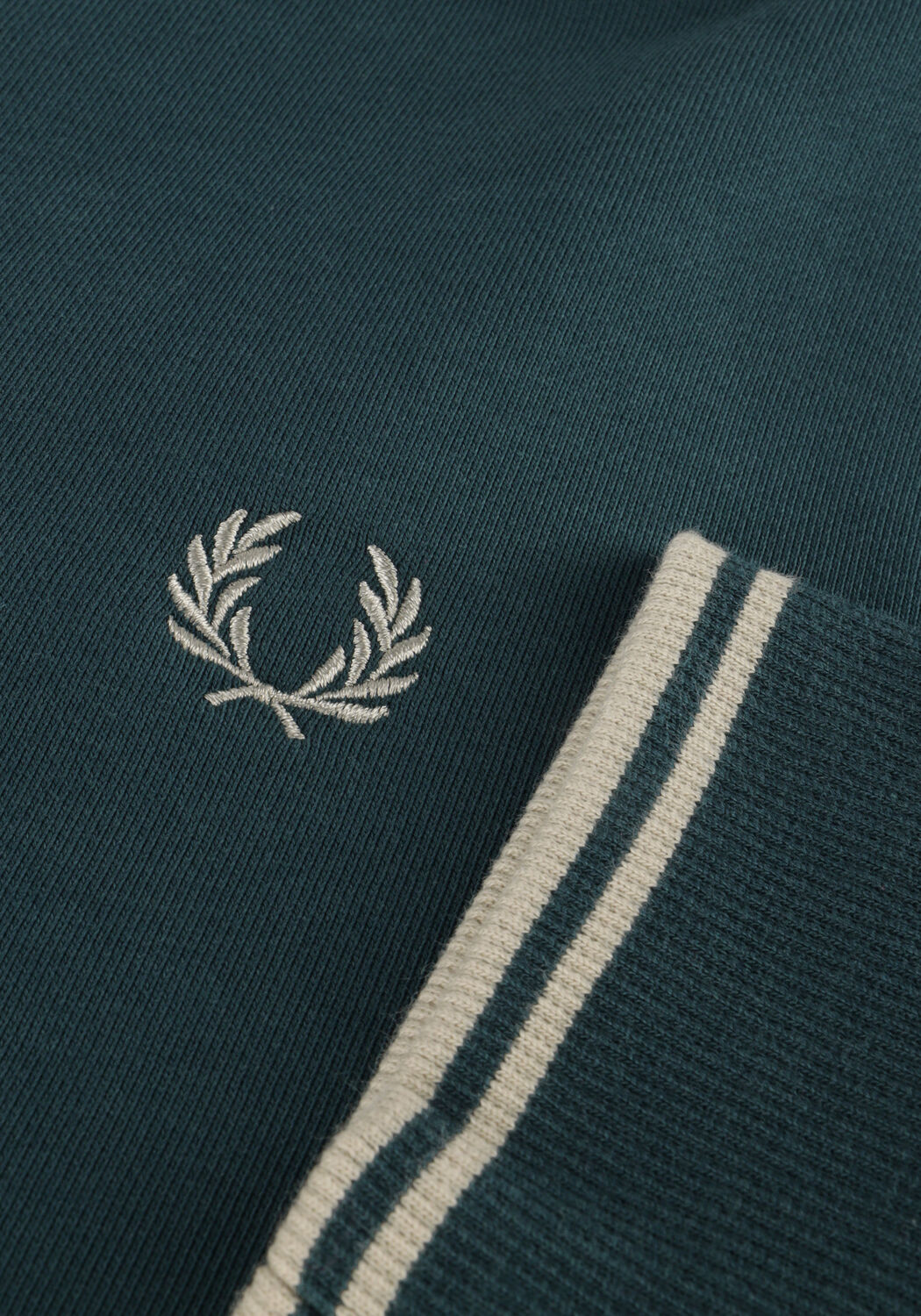 Blaue FRED PERRY Pullover CREW NECK SWEATSHIRT - large