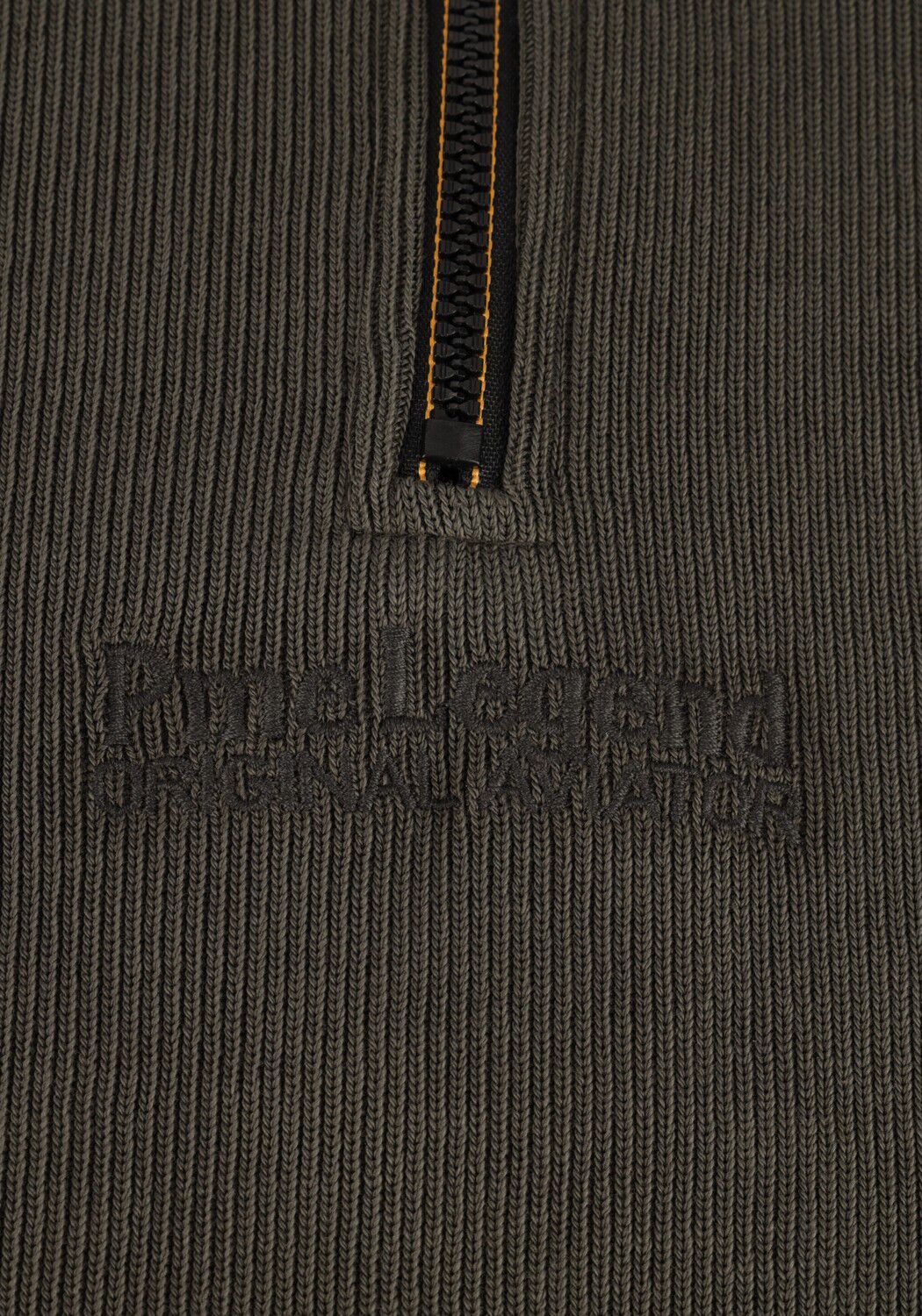 Dunkelgrau PME LEGEND Pullover HALF ZIP COLLAR FLAT - large