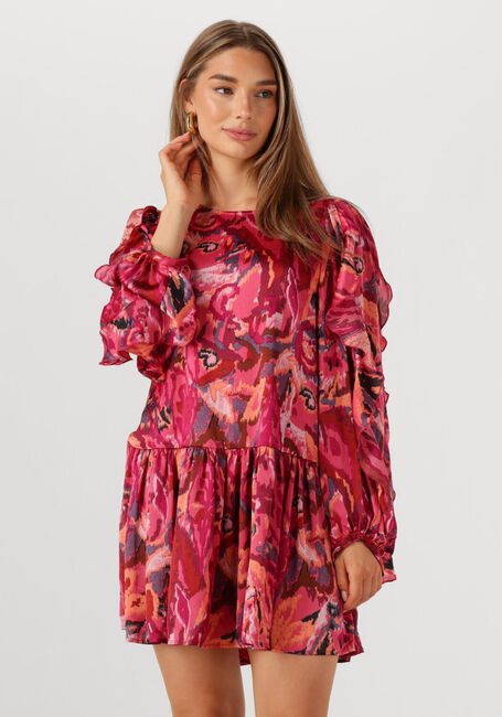Mehrfarbige/Bunte STUDIO AMAYA Minikleid NORA - large
