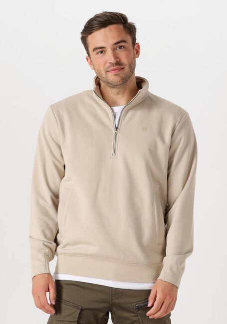 Sand G-STAR RAW Sweatshirt NIFOUS HALF ZIP SW - large