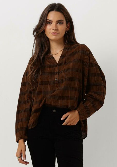 Braune VANESSA BRUNO Bluse NIPOA - large