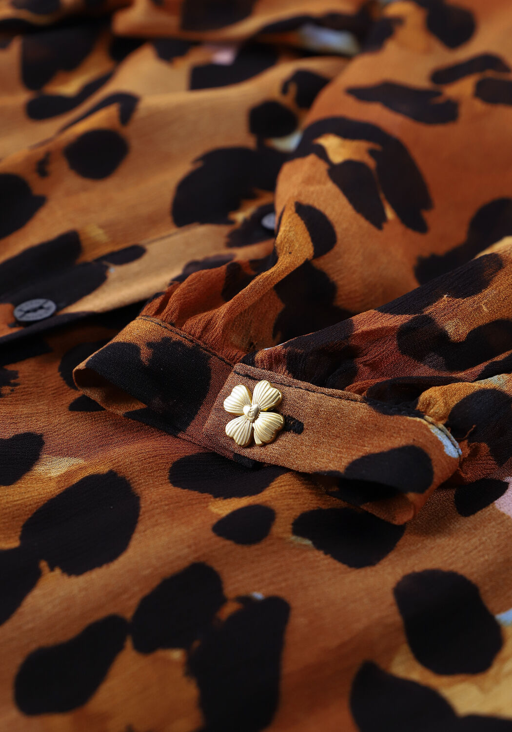 Braune FABIENNE CHAPOT Minikleid FRIDA CATO SHORT DRESS - large