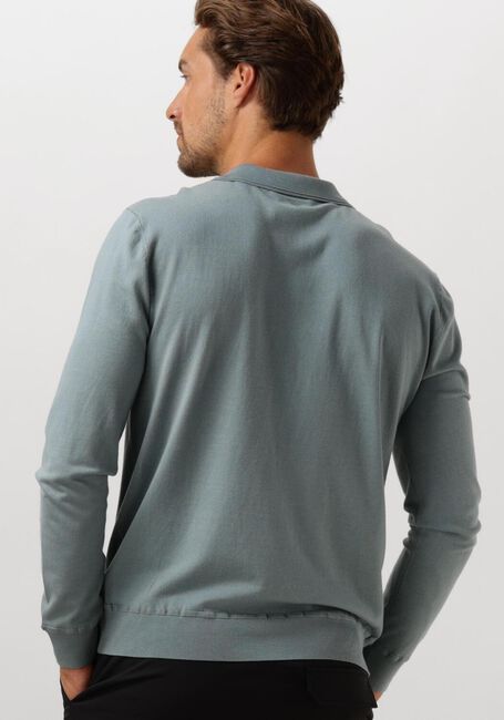 Blaue PURE PATH Polo-Shirt REGULAR FIT KNITWEAR POLO806 - large