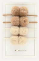 Camelfarbene Fall & Scott Haarschmuck DOLLY SET - medium