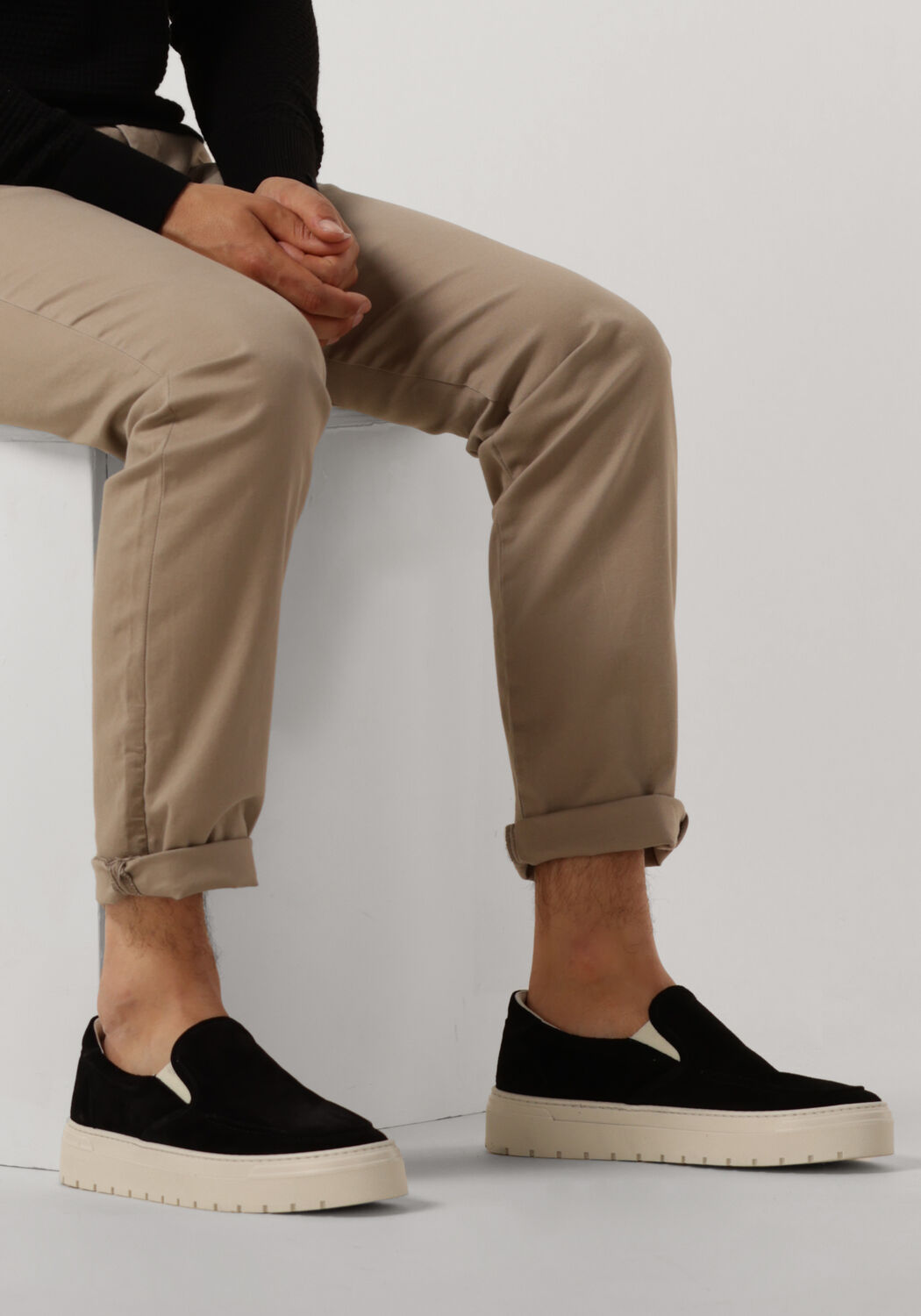 Schwarze ANTONY MORATO Loafer MMFW01559 - large