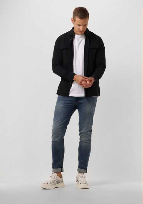 Dunkelblau DSTREZZED Casual-Oberhemd FRYER SHIRT WITH POCKETS - large