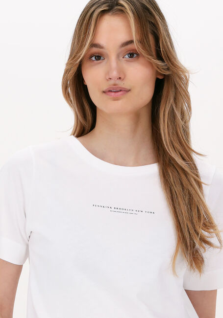 Weiße PENN & INK T-shirt T-SHIRT PRINT - large