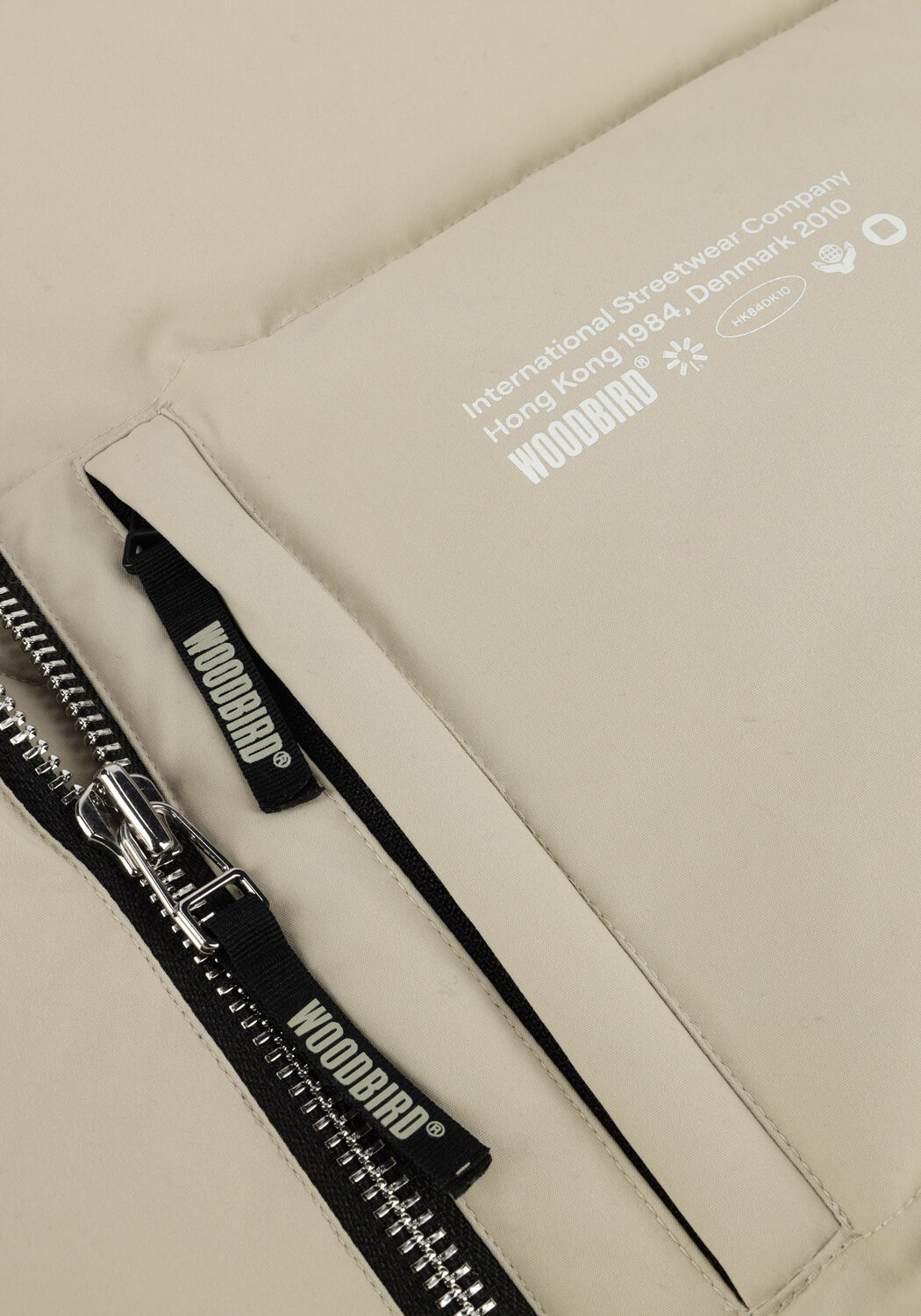 Beige WOODBIRD Wattierte Jack WBDAPPER PUFF JACKET - large